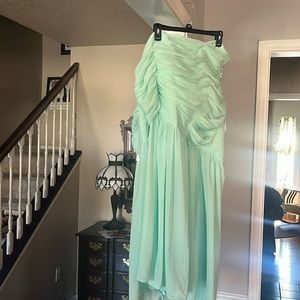Beautiful mint green formal dress